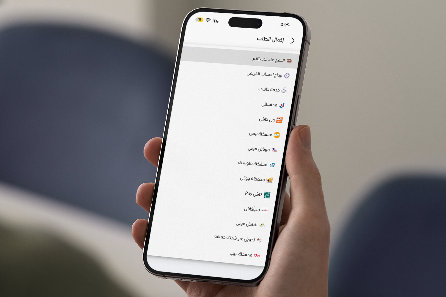 وسيلة الدفع